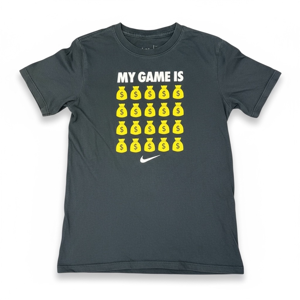Nike My Game is $$$ Tshirt, Size Medium